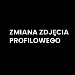 Jak zmienić zdjęcie profilowe na Steam? Biały tekst na czarnym tle.