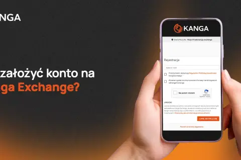 Jak założyć konto w grze Kanga Exchange? Formularz rejestracyjny na telefonie komórkowym.