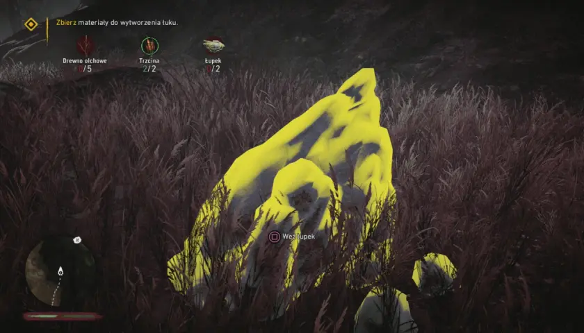 Far Cry Primal poradnik: zbieranie łupków do wytworzenia łuku. Wskazówka do gry.